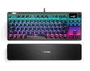 SteelSeries ゲーミングキーボード テンキーレス 青軸 有線...(2)