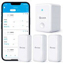 Govee WiFi 温湿度計 温度計 湿度計 デジタル ワイヤレス 高精度 乾燥対策 アラーム 異常通知 インテリア コンパクト センサー3つ ゲートウェイ1つ インフルエンザ対策 温湿度管理 温室 地下室 爬虫類 室内用(2.4GHZ WiFiのみサポート)