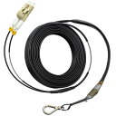 アーマード光ケーブル 15m - LC/LC コネクタ OM3 マルチモード デュプレックス 50/125μm 光ファイバーケーブル