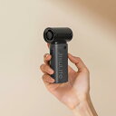 JISULIFE ハンディファン 扇風機 小型 5段階風量調節 手持ち 卓上 大容量5000mAhのバッテリー 最大22時間動作冷却 静音 強力 大風量 充電式扇風機 暑さ対策 熱中症対策/花火大会/スポーツ観戦/キャンプ/旅行に最適-ストラップ付き(ブラック)