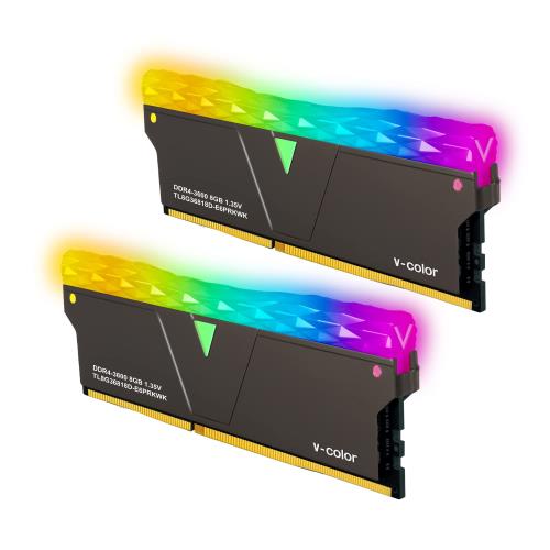 v-color Hynix IC ǥȥåPC ߥ󥰥 Prism Pro RGB (ȯ) DDR4-3600MHz PC4-28800 16GB (8GB2) U-DIMM 1.35V CL18 ҡȥդ TL8G36818D-E6PRKWK
