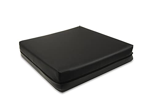 Pepe - 車椅子用クッション 圧力を緩和 (42x42x8 cm) 低反発シートクッション 尾骨の痛みを和らげる お尻枕 座り用 圧力緩和シートクッション Pepe - 車椅子用クッション 圧力を緩和 (42x42x8 cm) 低反発シートクッション 尾骨の痛みを和らげる お尻枕 座り用 圧力緩和シートクッション