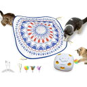 猫おもちゃ 自動 ORSDA ペット玩具 室内電動 4in1猫おもちゃ 4つの遊び方 一人遊び子猫自動おもちゃ 猫のプレゼント 寂しさ解消 ねこ狩猟天性満足 ペ...