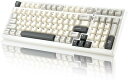 YUNZII YZ98 99 キー メカニカル キーボード ガスケット搭載 ホットスワップ対応 BT5.0/2.4G/USB-C ワイヤレス ゲーミング キーボ...