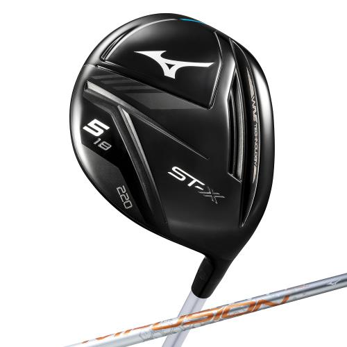 MIZUNO(ミズノ) ゴルフクラブ ST-X 220 フェアウエーウッド メンズ 右利き用 カタログ純正シャフト装着モデル 20 PLATINUM MFUSION F カーボンシャフト 番手/7番 ロフト角/21度 フレックス/PLATINUM R 5KJGB49857