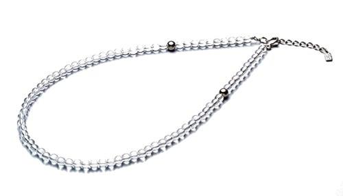 ファイテン(phiten) ネックレス 水晶ネックレス(5mm) 40cm(+5cmアジャスター) ファイテン(phiten) ネックレス 水晶ネックレス(5mm) 40cm(+5cmアジャスター)