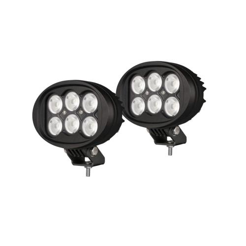 LED作業灯 広角 フォグランプ 60W 除雪機ライト 6000K 6000lm IP68防水 船 トレーナー トラクター トラ..