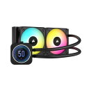 CORSAIR H100i ELITE LCD XT 水冷式CPU クーラー CW-9060074-WW FN1853 ブラック