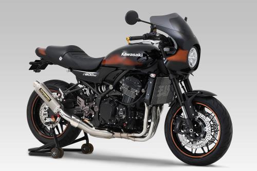 ヨシムラ(YOSHIMURA) スリップオン Z900RS/Z900RS CAFE(18-22/23) BREVIS サイクロン 政府認証 チタンカバー110-269-5480