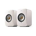 KEF LSX II - ワイヤレスHiFiブックシェルフ スピーカー(ミネラルホワイト)