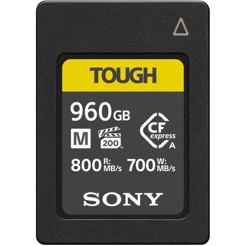 動画・連写にソニー CFexpress Type Aメモリーカード CEA-M960T TOUGH 960GB(ILCE-1/FX6/FX3/FX30/ILCE-7SM3/ILCE-7M4対応)