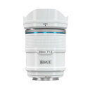 SIRUI Sniper 23mmオートフォーカスレンズ、F1.2広角APS-CカメラレンズA5 A6 A7 FX A9 ZV-Eシリーズ(Eマウント、ホワイト)
