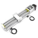 リニアガイド モーター スライドレール 600mm ボールねじ リニアガイドレールモジュール リミットスイッチとNEMA 23モーター付き リニアガイドアクチュ...