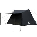 OneTigris NEBULA テント 1-2人用 キャンプ パップテント ソロ ポール付き 専用グランドシート付き 軍幕 家族用 SOLO HOMESTEA...