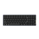 Lofree FLOW100 ロープロファイルメカニカルキーボード 英語配列 スペースグレイ 標準装備キースイッチ PHANTOM(タクタイル) 技適認証取得