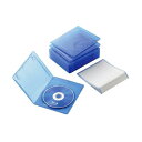 エレコム ブルーレイケース スリム 1枚収納 10枚パック クリアブルー CCD-BLUS110CBU