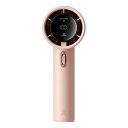 JJISULIFE ハンディ扇風機 携帯扇風機 小型 卓上 USB充電式 3600mAh大容量バッテリー 最大12時間動作 ミニ 手持ち 1-100段階風量調節 強風 LEDデジタル表示 超軽量 静
