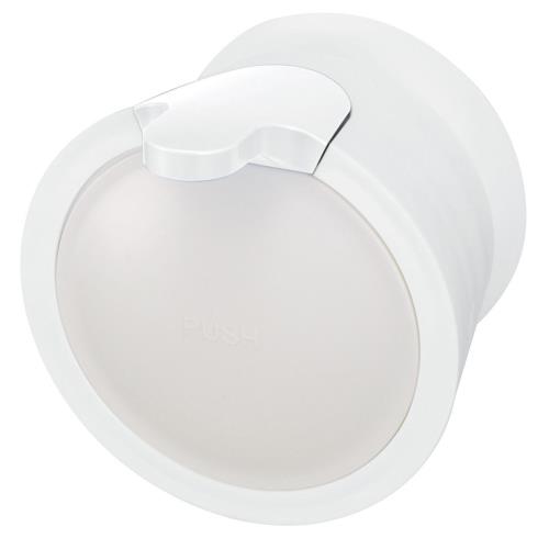 SANEI(サンエイ) ウォールソープディスペンサー 吸盤式 シャンプーや液体洗剤用 容量300ml 白 PW1710-W4