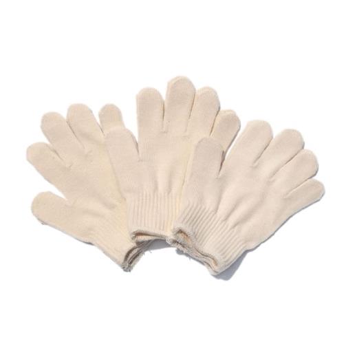 芋掘り 軍手 幼稚園生～ 軍手工房 幼児用軍手 汚れても予備がある 安心の3双入 のびのび綿素材 生成 芋掘り/キャンプ/バーベキュー/DIY/アスレチック 編み目の細かい13ゲージ [日本製] (幼児用（幼稚園生～）3双入) [009-3P]