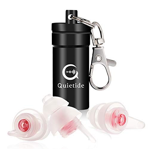 Quietide 耳栓 安眠 防音 睡眠用耳栓 小さいサイズ フィルター搭載 遮音値32dB 飛行機 仕事 勉強 繰り返し使用可能 携帯ケース付き 日本語説明書付 Q5 桜色 Quietide 耳栓 安眠 防音 睡眠用耳栓 小さいサイズ フィルター搭載 遮音値32dB 飛行機 仕事 勉強 繰り返し使用可能 携帯ケース付き 日本語説明書付 Q5 桜色