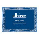 ホルベイン アルビレオ水彩紙 AB-B5 中目 218g B5サイズ ブロックタイプ 24枚綴じ 270233