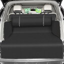 KYG トランクシート 汎用品 大容量ポケット付き トランクマット カー用品 防水 汚れに強い 取り付け簡単 折り畳み式 小中型車用 SUV用 全種犬用猫用 旅行 荷積み バンパー保護 アウトドアレジャー