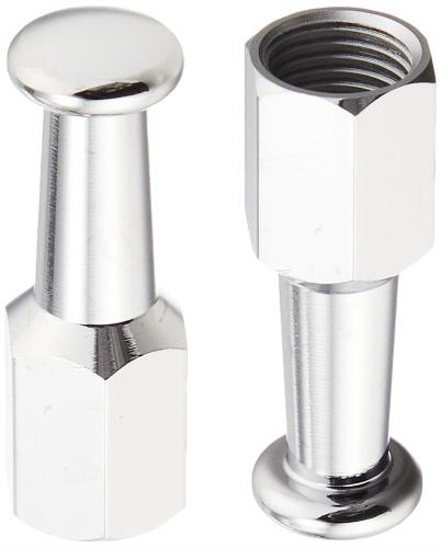 キジマ (kijima)バイク バイクパーツ 荷掛ナット M12mm P1.25 メッキ 2個セット 211-3021(2)