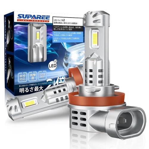 SUPAREE h11 LED ヘッドライト 爆光 新車検対応 ハイパ...(2)