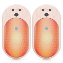 COTOP 充電式カイロ2個 3秒急速発熱 3階段温度調節 USBカイロ 分離式設計 超軽量 カイロ ハンドウォーマー6000mAh大容量 発熱が20時間も続く薄型カイロ充電式 可愛い・