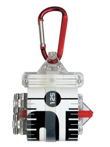 第一精工 フィッシングスケール ノギスケール125 ホワイト フィッシングメジャー フィッシュスケール ..