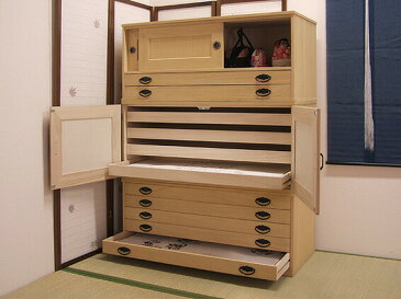 桐たんす 着物用 7段開き戸引き戸「舞」とのこ仕上げ 焼桐 焼き桐 2色対応NUK5ba 桐タンス 桐箪笥 3段重ね 国産品 衣装 衣類 収納/桐チェスト 整理タンス 総桐の和たんす 和タンス 洋服タンス 収納タンス/天然木 幅90cm〜100cm 日本製 送料無料 激安セール