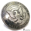 リアルコイン ハーフダラーコイン ケネディー イーグル 硬貨 Half Dollar コインコンチョ ネイティブ コイン インディアン ビンテージコイン 銀貨 オールド銀貨 アメリカ硬貨 コンチョ 財布 ウォレット メンズ ネジ式 メール便なら送料無料