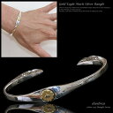 シルバーバングル シルバーアクセサリー イーグル フェザー シルバーアクセサリー メンズ シルバーバングル ブレスレット シルバー925 メンズアクセサリー 太...