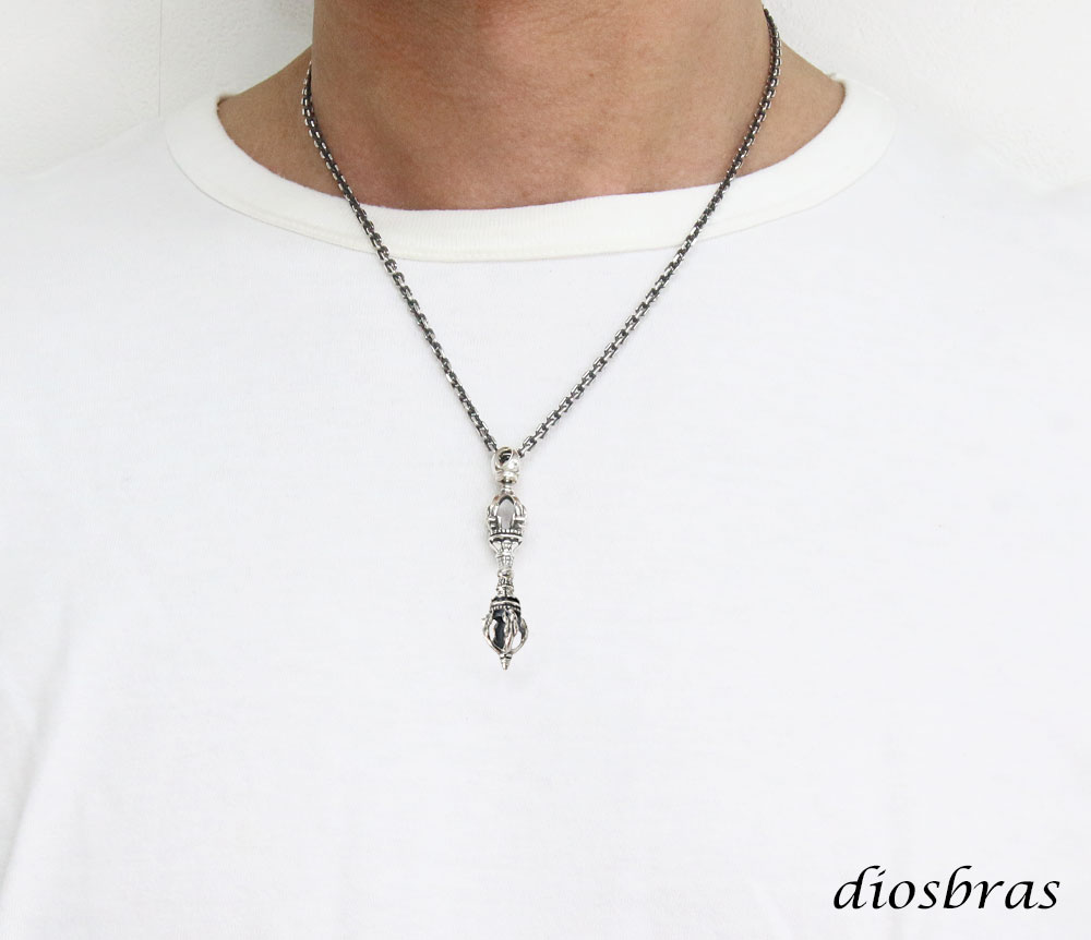 ペンダント ドルジェ ドージェ ネパール シルバー925 ドージェ ダガー メンズ シルバーネックレス シルバーアクセ ペンダントトップ ハード レディース メンズの商品画像 3