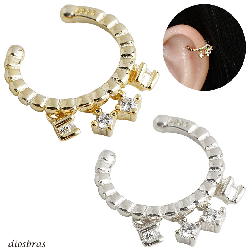 イヤーカフ シルバー 925 フープ リング 小豆　アズキ あずき チェーン マリーナ マリーン アンカー ド..