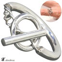 シルバー リング Tバー チェーン リング シルバーアクセサリー メンズ シルバーリング 指輪 シルバー925 メンズアクセサリー メール便なら全国送料無料