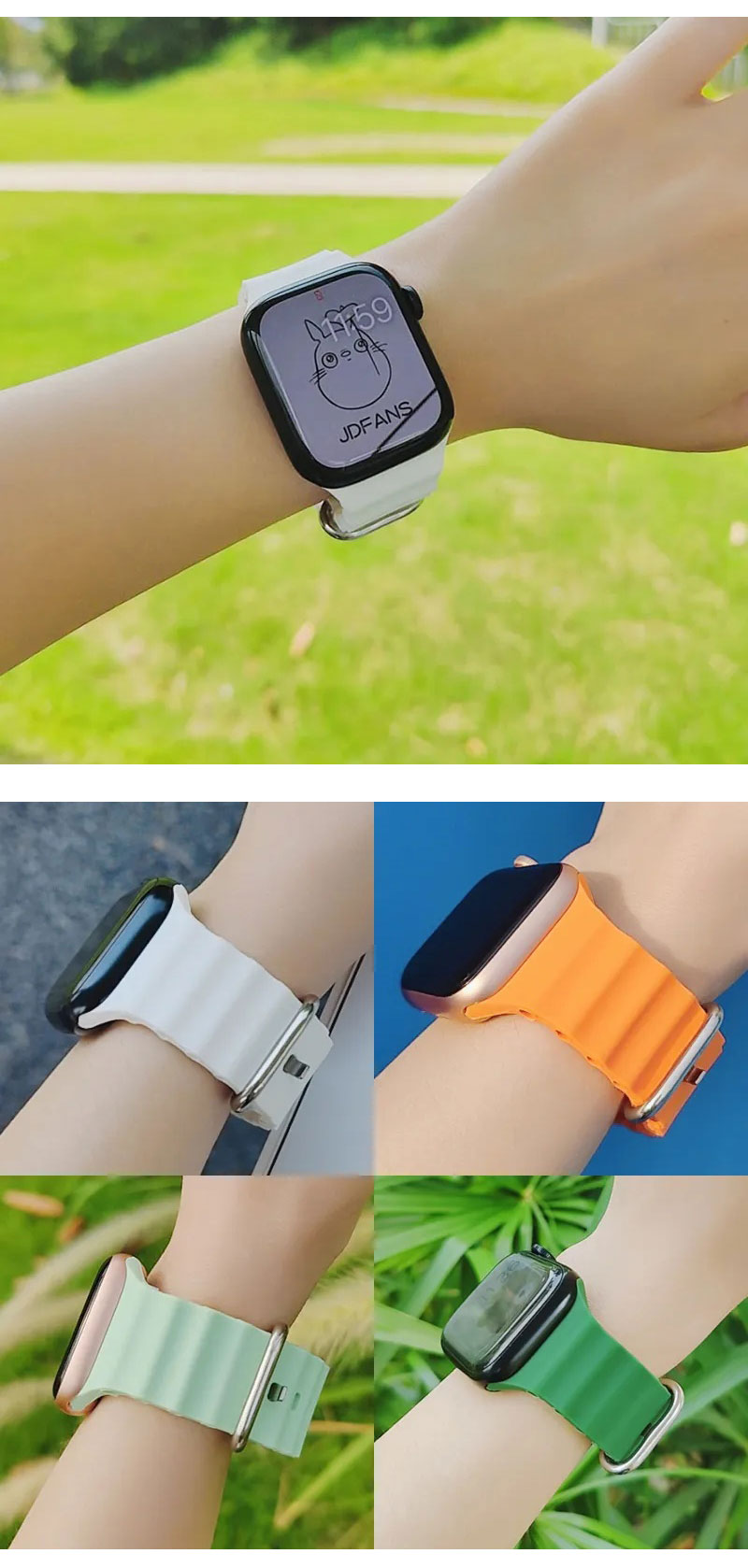 アップルウォッチ バンド オーシャンバンド シ...の紹介画像3