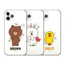 【在庫処分】iPhoneXR iPhoneXS iPhone11 Pro ケース キャラクター 背面 ラインフレンズ スマホケース iPhoneXR iPhoneXS iPhoneX 保護 ゼリー ケース Line Friends Clear Case iPhoneケース アイフォン カバー ブラウン コニー サリー 韓国