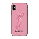 【即日配送】ピンクパンサー グッズ iPhoneXS 2重構造 背面 保護 ケース iPhoneX スマホケース 並行輸入 韓国 Pink Panther かわいい キャラクター iPhone XS カバー