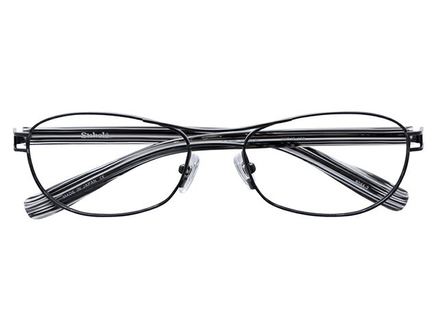 メガネ 度付き/度なし/伊達メガネ スコレー（SKHOLE）　金子眼鏡　メタルフレーム　ツーブリッジ　ティアドロップ　ブラック メガネセット　SK6044-2【薄型レンズ付】【送料無料】