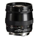 Voigtlander フォクトレンダー ULTRON 75mm F1.9 VM SC ブラックペイント