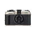 PENTAX 17 ダークシルバー (フィルムカメラ コンパクト ハーフ判 35ミリフィルム使用 2倍撮れる)