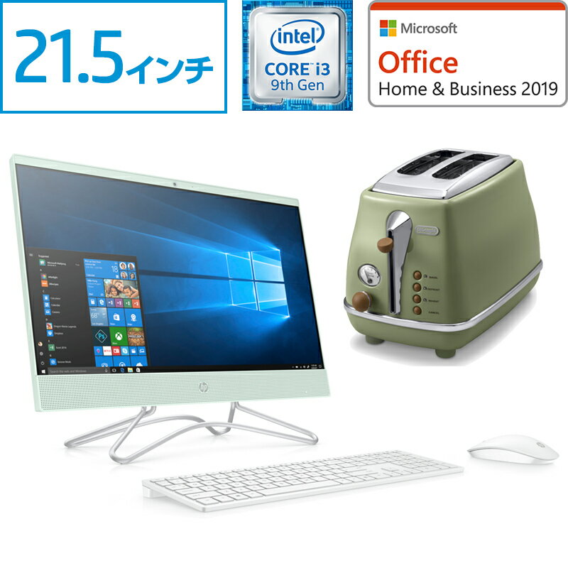 Core i3 8GB 2TB HDD 21.5^ ^b`t HP All-in-One 22(^:6DV87AA-AACW) I[Cp\R fXNgbvp\R ť^ p\R Vi Microsofot officet fMg[X^[t