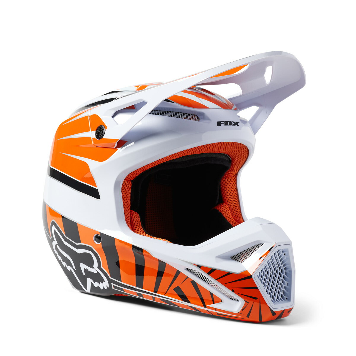 FOX MX V1 ヘルメット ゴート M(頭囲57-58cm) オレンジ (SG/PSC取得済み) 29661-009-M