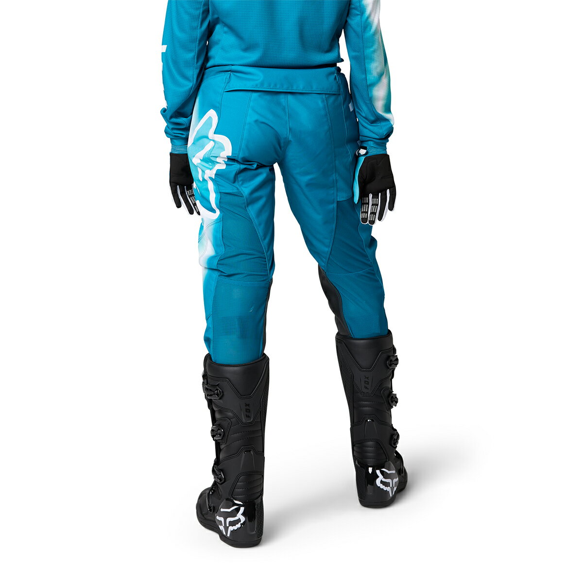 FOX MX ウーマンズ 180 パンツ トキシック 4(66cm) マウイブルー 29764-551-4