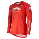 DFG ワークスジャージ トーン XLサイズ レッド MXレース EDレース アタックポジション 4WAYストレッチ生地採用 C0412