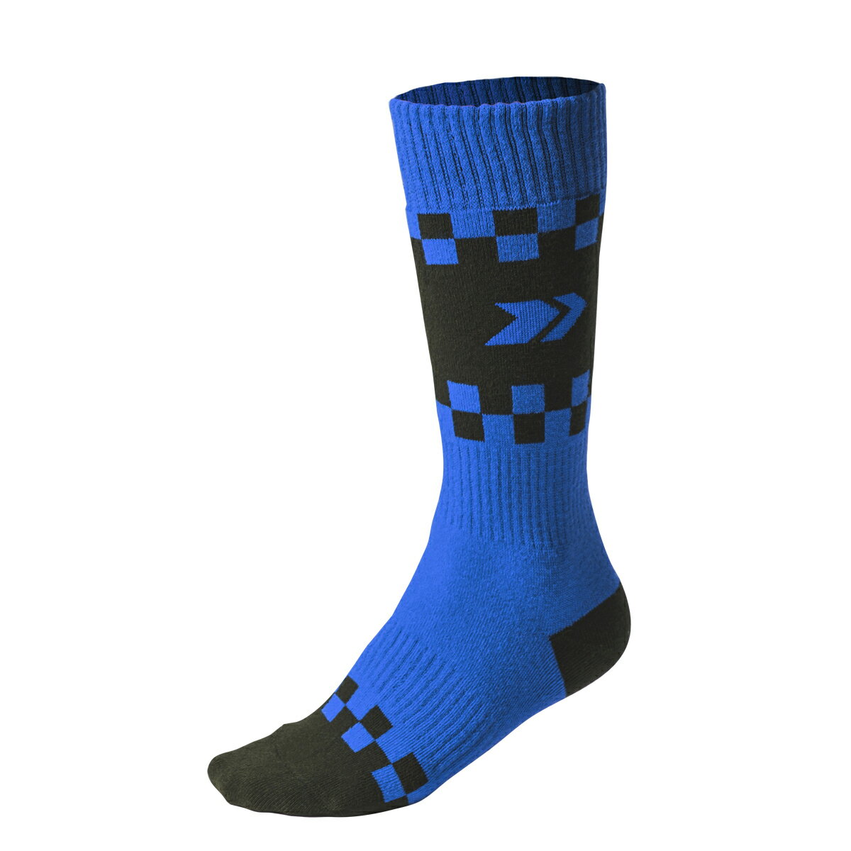 DFG モトソックス ユース(子供用) YL(22cm〜24cm)サイズ ブルー DG1121-005-005