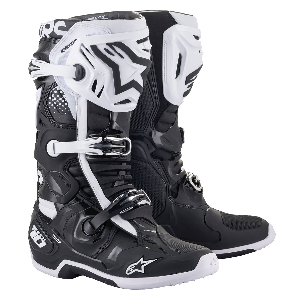 楽天ダートフリーク　楽天市場店Alpinestars TECH10 ブラック/ホワイト 8（26.5cm） 2010020-12-08