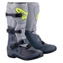 Alpinestars MX TECH3 ブーツ 7(25.5cm) ダークグレー/ライトグレー/ブラック 2013018-9069-7