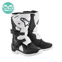 Alpinestars TECH3S ブーツ 子供用 サイズ10(17.5cm相当) ブラック/ホワイト 2014518-12-10